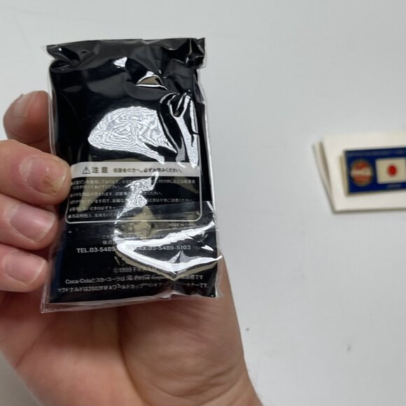 FIFA WORLD CUP 2002 Nigeria National Flag Pin McDonalds Coca Cola 1x2.5” - Picture 6 of 6